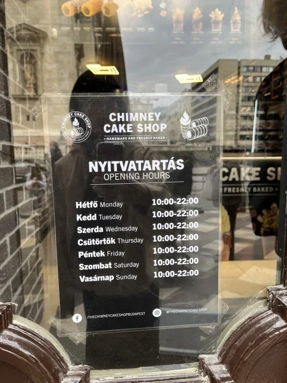 chimney cake shop