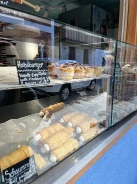 Ofenfrische Schaumrollen