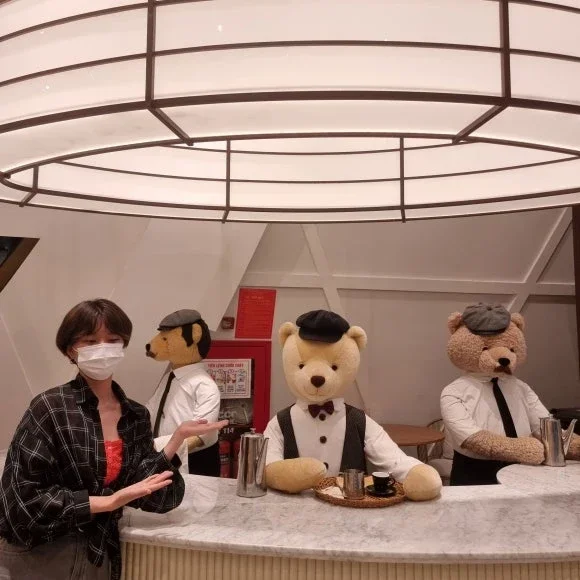 ¡Este es el Museo de Ositos de Peluche que vi brevemente ayer!