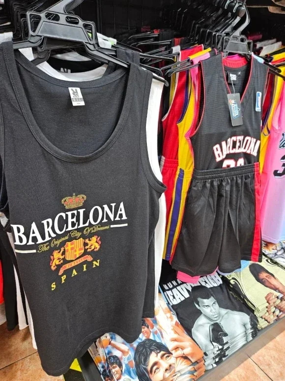 Tienda de souvenirs de Barcelona