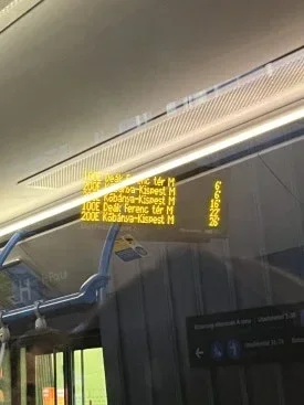 ブダペスト空港バス