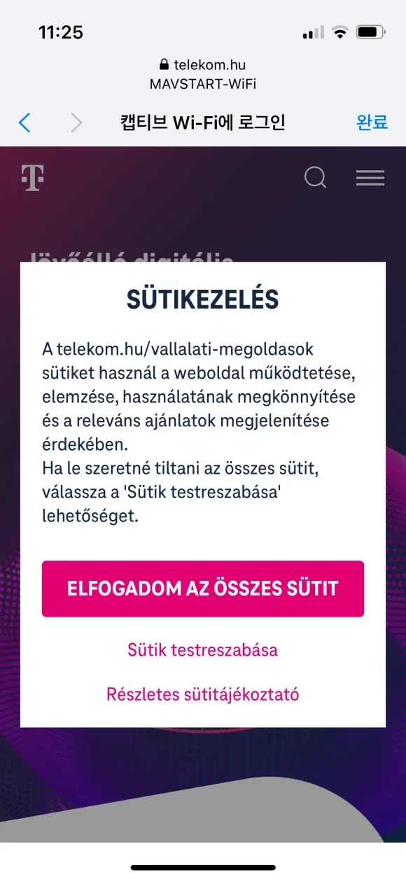 Budapest Train WiFi