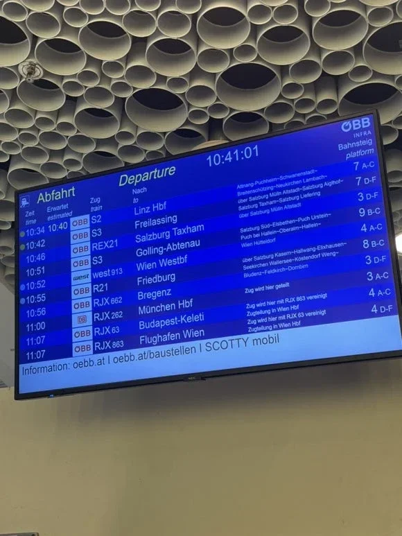 Gare de Salzbourg