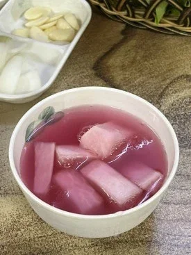 Chammi Dakgalbi acompañamientos