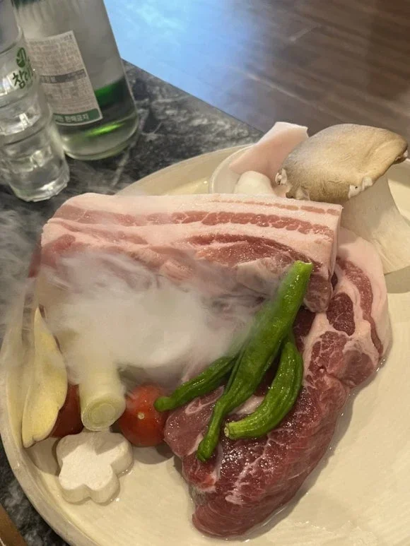 马场洞泡菜 水原仁溪店 配菜